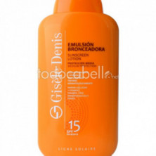 Ligne Solaire Emulsión Bronceadora En Spray Protección Media SPF15 400 ml Gisele Denis