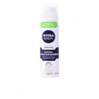 Nivea Men Espuma de Afeitar Sensitive 0% Anti-irritación 250 ml