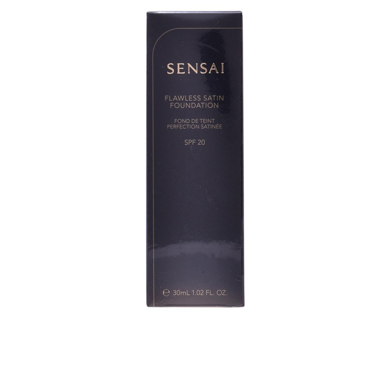 Sensai Flawless Base de Maquillaje Satinada SPF20 -203 Tono Natural Beige 30 ml Kanebo