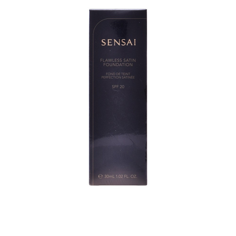 Sensai Flawless Base de Maquillaje Satinada SPF20 -204 Tono Honey Beige 30 ml Kanebo