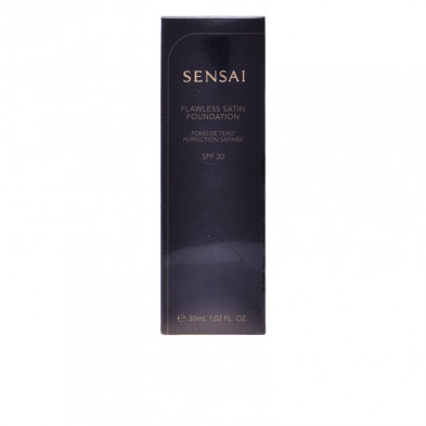 Sensai Flawless Base de Maquillaje Satinada SPF20 -204 Tono Honey Beige 30 ml Kanebo