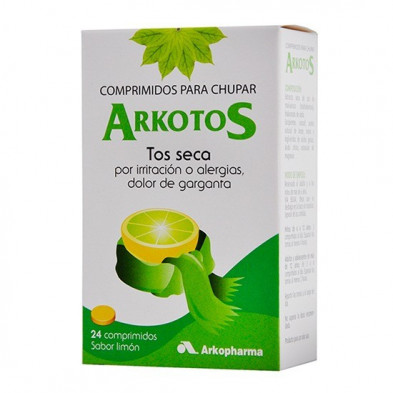 Arkotos Sabor Limón 24 Comprimidos Arko