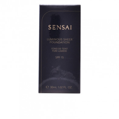 Sensai Luminous Sheer Base SPF15 -204.5 Tono Warm Beige 30 ml Kanebo