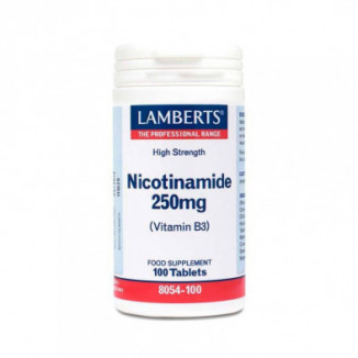 Nicotinamida 250 mg 100 Comprimidos Lamberts