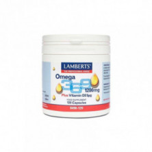 Omega 3-6-9 con Vitamina D3 120 Cápsulas Lamberts