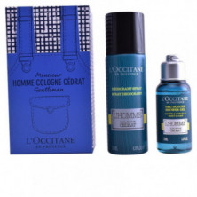 Set L'homme Cologne Cedrat Desodorante en Spray 130 ml + Gel de Ducha 75 ml L'occitane