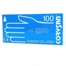 Guantes Corysan Latex Talla Grande 100 Und