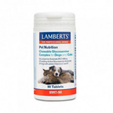 Pet Nutrition Glucosamina Perros y Gatos 90 Comprimidos Masticables Lamberts