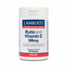 Rutin + Vitamina C + Bioflavonoides 90 Comprimidos Lamberts