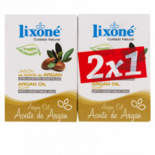 Jabón de Aceite de Argán Vegetal 2 Unidades x 125 g Lixoné