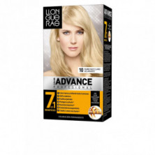 Color Advance Tinte para el Cabello Color 10 Rubio muy Claro Aclarante 230 ml Llongueras