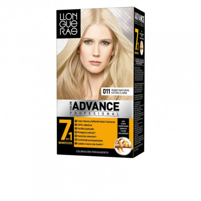 Color Advance Tinte para el Cabello Color 11 Rubio Natural Extra Claro 230 ml Llongueras