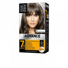 Color Advance Tinte para Cabello Color 3 Castaño Oscuro 230 ml Llongueras