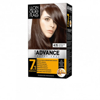 Color Advance Tinte para el Cabello Color 4,15 Chocolate Helado 230 ml Llongueras