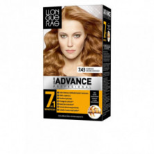 Color Advance Tinte para el cabello Color 7,43 Cobrizo Medio Dorado 230 ml Llongueras