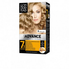 Color Advance Tinte para el Cabello Color 8 Rubio Claro 230 ml Llongueras