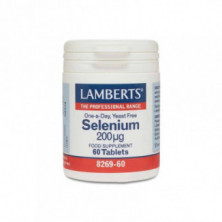 Selenio 200 mcg (Seleno-L-Metionina) 60 Comprimidos Lamberts