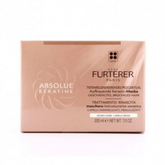 Rene Furterer Absolue Kératine Mascarilla Reparadora Cabello Grueso 200ml