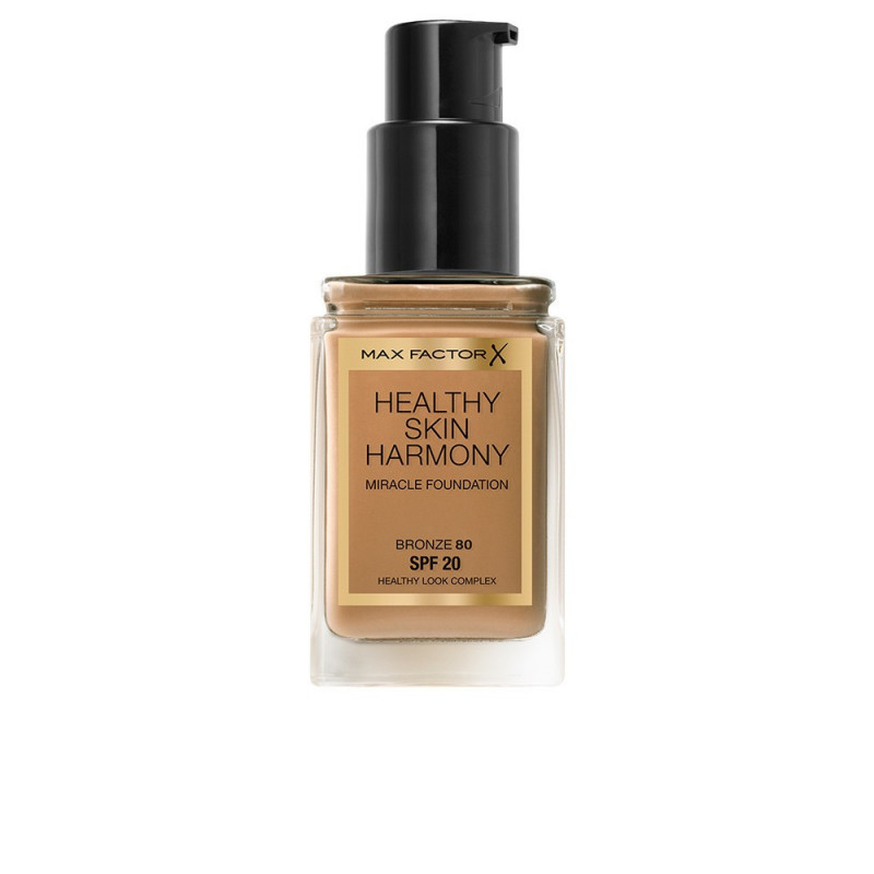 Healthy Skin Harmony Miracle Foundation Base Maquillaje -80 Bronze Max Factor