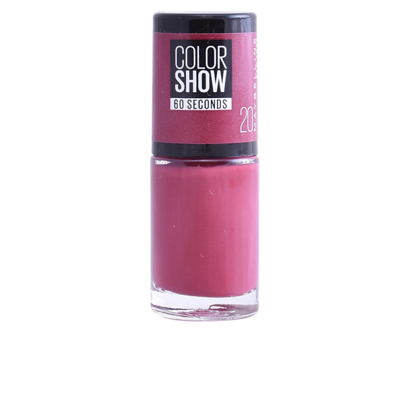 Color Show Nail 60 Seconds Esmalte de Uñas -20 Blush Berry Maybelline