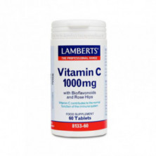 Vitamina C 1000 mg con Bioflavonoides 60 Comprimidos Lamberts