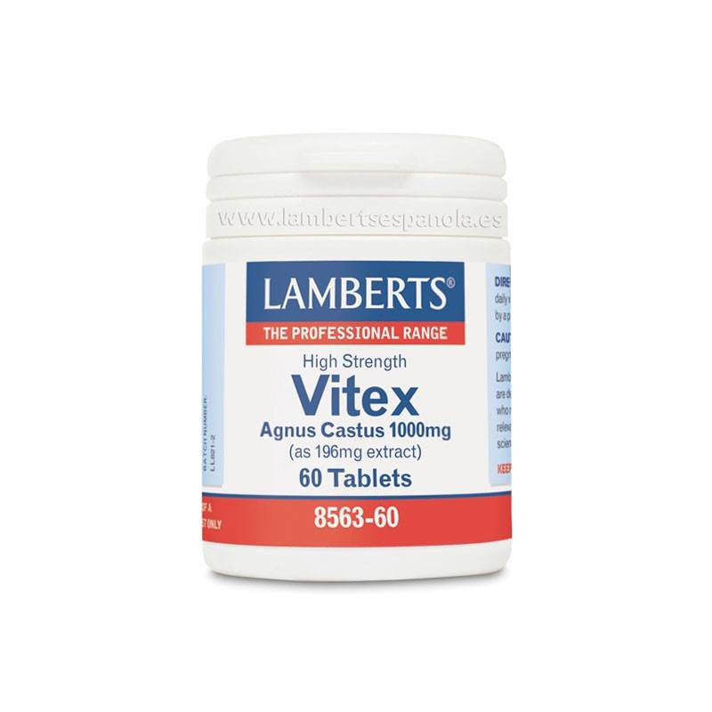 Vitex Agnus (Premenstrual y Menopausia) 60 Cápsulas Lamberts