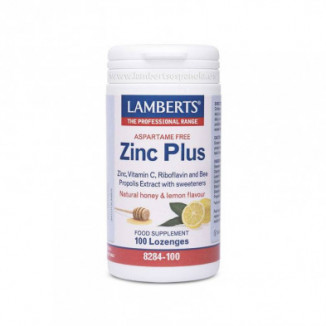 Zinc Plus 100 Comprimidos Masticables Lamberts