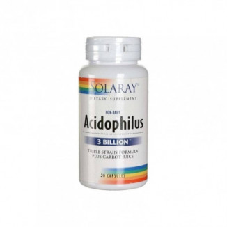 Acidophilus Plus 30 Cápsulas Solaray