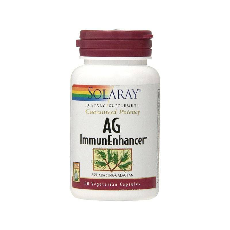 Arabinogalactano (Ag ImmunoEnhacer) 60 Cápsulas Solaray