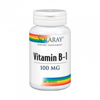 Vitamina B1 100 mg 100 Cápsulas