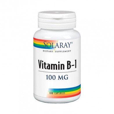 Vitamina B1 100 mg 100 Cápsulas