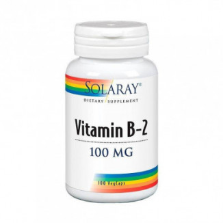 Vitamina B2 100 mg 100 Cápsulas