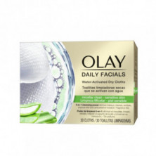 Cleanse Daily Facials Micellar Toallitas Secas Ps 30 Unidades 20 gr Olay