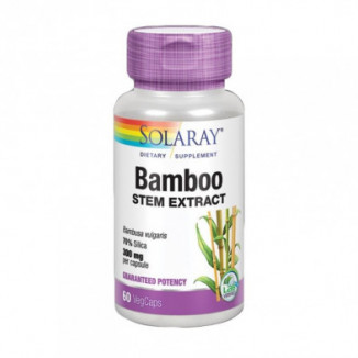 Bambú 300 mg 60 Cápsulas Solaray