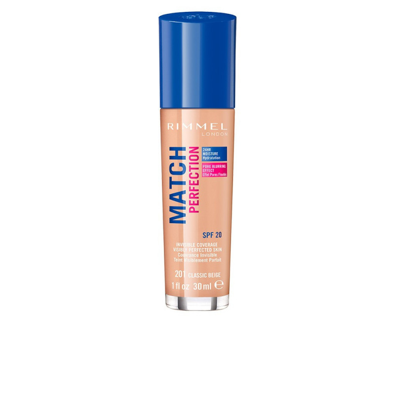 Match Perfection Foundation -201-classic Beige 30 ml Rimmel London