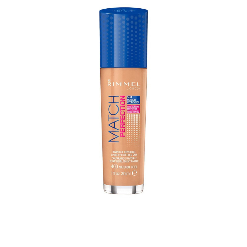 Match Perfection Foundation -400-natural Beige 30 ml Rimmel London