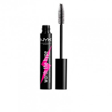 Worth The Hype Mascara De Pestañas Voluminizadora Color Black 7 ml Nyx