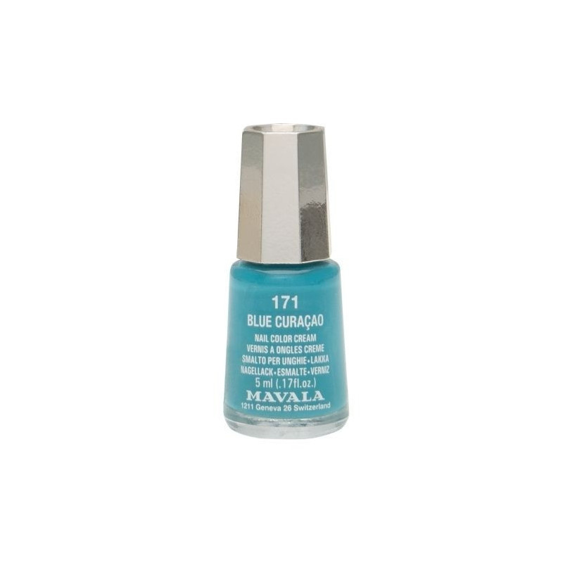 Mavala Mini Color Esmalte de Uñas Color 171 Blue Curaçao 5 ml