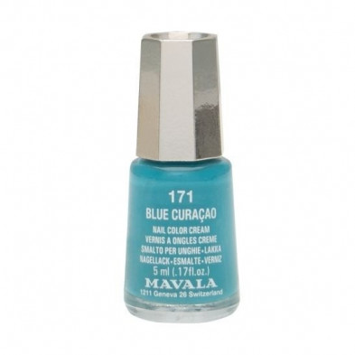 Mavala Mini Color Esmalte de Uñas Color 171 Blue Curaçao 5 ml