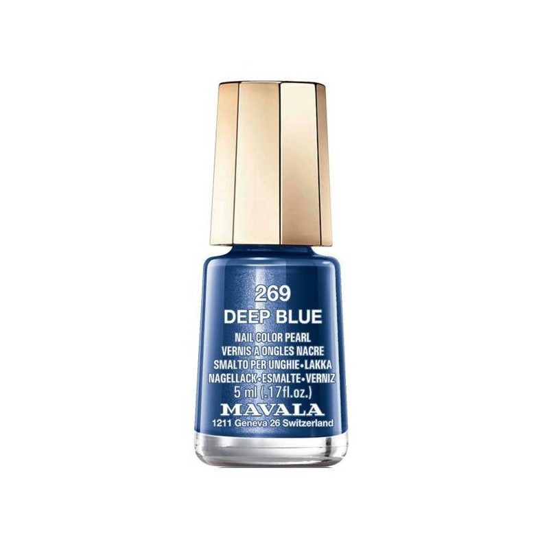 Mavala Mini Color Esmalte de Uñas Color 269 Deep Blue 5 ml