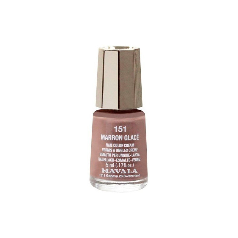 Mavala Mini Color Esmalte de Uñas Color 151 Marron Glacé 5 ml