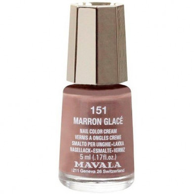 Mavala Mini Color Esmalte de Uñas Color 151 Marron Glacé 5 ml