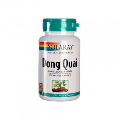 Dong Quai 550 mg 60 Cápsulas Solaray