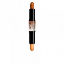 Wonder Stick Barra Doble Color Deep Iluminador En Crema 4 gr + Contorno 4 gr Nyx