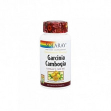 Garcinia Cambogia 500 mg 60 Cápsulas Vegetales Solaray