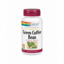 Green Coffe Extract (Extracto de Café Verde) 400 mg 60 Cápsulas Solaray