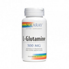 L-Glutamina 500 mg 50 Cápsulas Solaray