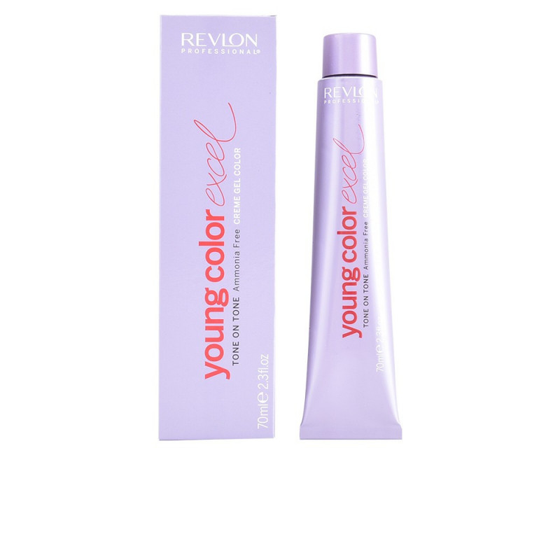 Young Color Excel Tinte Crema en Gel Libre de Amoniaco Color N.08 70 ml Revlon