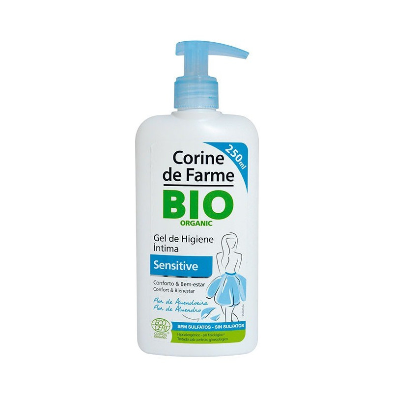 Bio Gel de Higiene Intima Sensitive 250ml Corine De Farme