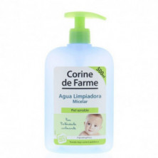 Agua Limpiadora Micelar para Piel Sensible 500 ml Corine De Farme